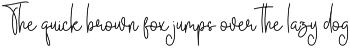 Rainy Morning | Script Font preview