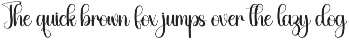 Finally | Script Font preview