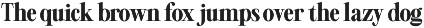 The Astoria's Editorial Serif preview