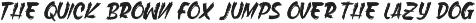 BRICK RIOT - Dry Brush Font preview