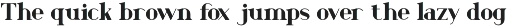 Emerald - Business Font preview
