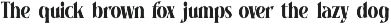 Bycorps Existent Bold Serif Font preview
