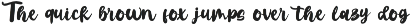 Warenthuis - Brush Handwritten Font preview