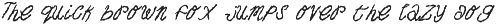 Any Information Display Font font preview