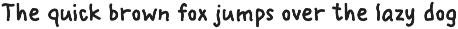 EASY PEASY - wavy handwritten font preview