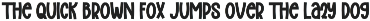 Think everything font preview