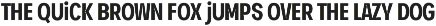TYPEFACE Ink Trap Sans Variable FONT preview