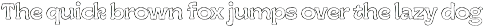 UT Ruganic - An Organic Font font preview