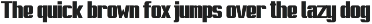 Deglis - Display Font preview