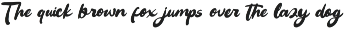 Create Paint Bold Calligraphy Font preview