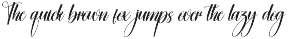 Creature | Script Font preview