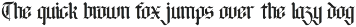 Bluster Elation Modern Blackletter preview