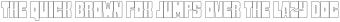 Synthesis Outline otf (400) Sample