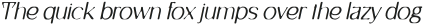 PilatedBlur-Italic otf (400) Sample