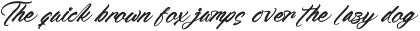 Feature Liften Modern Brush Font preview