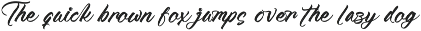 Feature Liften Modern Brush Font preview