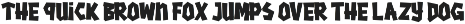 Pokinca font preview
