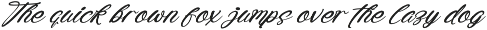 Radiate Yethina Modern Script Font preview