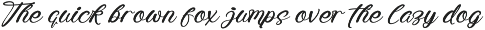 Radiate Yethina Modern Script Font preview