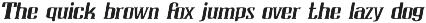 CRIGO display font preview