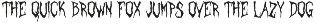 Theallezt Horror Scary Display Font preview