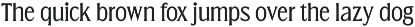 CS Napier – Modern Font preview