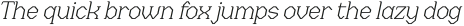 Menenga Extra Light Italic otf (200) Sample