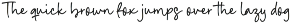 Malibu Sunset Font font preview