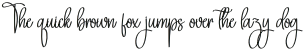 Signature Applicant Regular otf (400) Sample