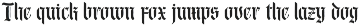 Destroy Glass Blackletter Font preview