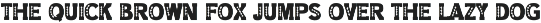 Baseball Slab Outline Font preview