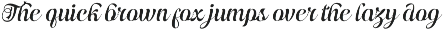 Dalbergia Script Font preview