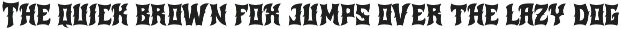 Red Band Typeface preview