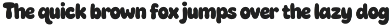 Chubby Dinner - Retro Fast Food Font preview
