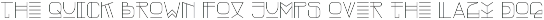 OZONE family - Display Font preview