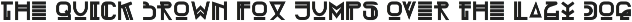 OZONE family - Display Font preview