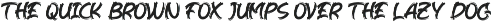 Urban Hazard - Brush Font preview