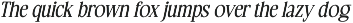 CS Randle – Classic Font preview