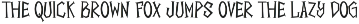 Thalike Display Font preview