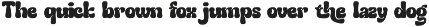 Thekaty Nianders Groovy Display Font preview