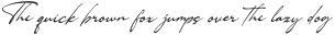 Huglo Pancy Italic otf (400) Sample