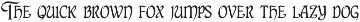 Pandion font preview