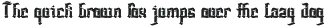 Astraid Stonks - Gothic Blackletter font preview