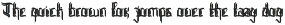 Backeys - Modern Blackletter Font font preview