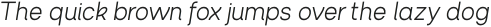 Monolith RegularItalic otf (400)