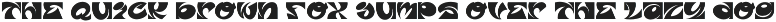 GF Trunk - Funky Display Font preview