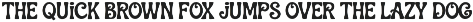 Camel Funky - Groovy Retro Font preview