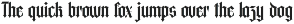 Merdlins Modern Blackletter Serif preview