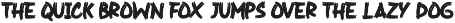 Rush Hard - Bold Brush Font preview