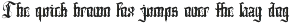 Daxterus - Classic Blackletter Font preview
